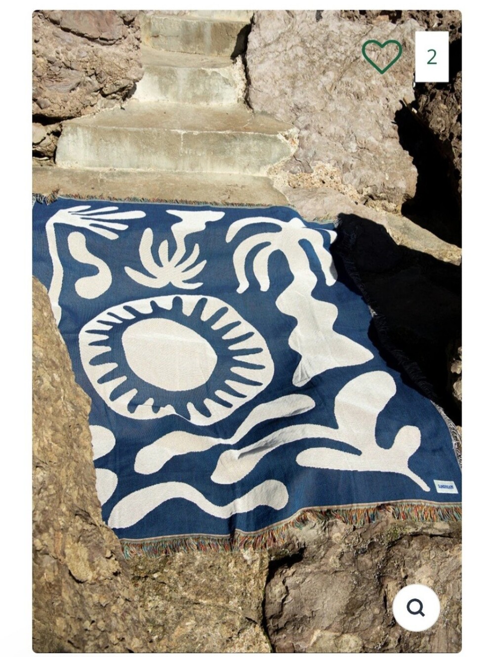 Sundream Coffee Paradise Heritage Throw Blanket